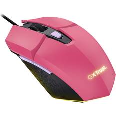 Pink Gaming Mice Trust GXT 109P Felox Wired Pink