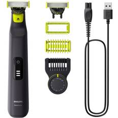 Wiederaufladbare Batterie Kombinierte Rasiererapparate & Trimmer Philips OneBlade Pro 360 Trimmer + Haarschneider