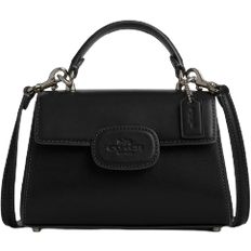 Coach Eliza Mini Top Handle Bag - Smooth Leather/Gunmetal/Black