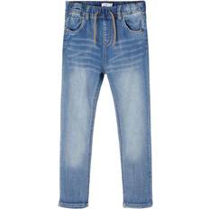 Slim Byxor Barnkläder Name It Robin Jeans - Light Blue Denim (13197238)