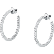Morellato Tesori Earrings - Silver/Transparent