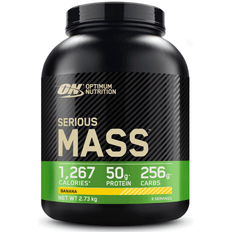 Calcio Integratori per aumento di peso Optimum Nutrition Serious Mass Banana 2.7kg