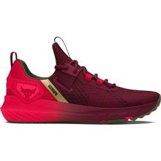 Under Armour Unisex Gym & Training Shoes Under Armour Project Rock BSR 4 - Cardinal/Marine Od Green/Red