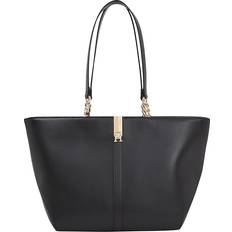 Kortfack Toteväskor Tommy Hilfiger Heritage Chain Detail Tote Bag - Black