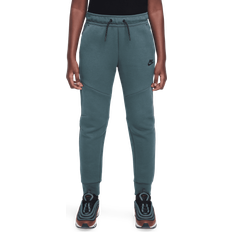 Nike Big Kid's Sportswear Tech Fleece Joggers - Vintage Green/Black/Black (HV5869-338)