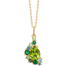 Peridot Berlocker & Hängen Mads Z Four Seasons Spring Pendant - Gold/Multicolour