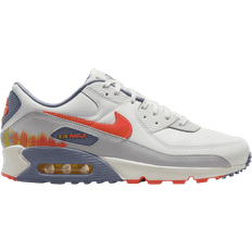 Nike Air Max 90 Premium M - Summit White/Ashen Slate/Pure Platinum/Bright Crimson