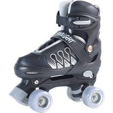 SpinOut Roller Skates Side By Side Black/Grey