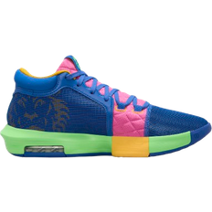 Multicoloured Basketball Shoes Nike LeBron Witness 8 I Promise School - Multi-Colour/Baltic Blue/Playful Pink