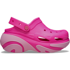 Pink - Woman Outdoor Slippers Crocs Bubble Crush Clog - Pink Crush