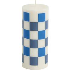 Hay Stearinljus Hay Column Block Light S Off-White Blues Stearinljus 15cm