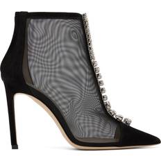 Mesh Ankle Boots Jimmy Choo Bing - Black