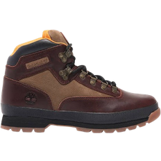 Men - Red Hiking Shoes Timberland Mid Lace-Up Euro Hiker M - Root Beer