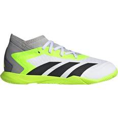 Multicoloured Football Shoes Children's Shoes adidas Junior Predator Accuracy.3 IN - Cloud White/Core Black/Lucid Lemon