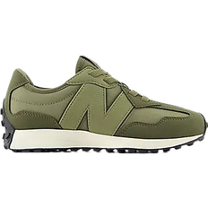 Green Sport Shoes New Balance Little Kid's 327 - Covert Green/Dark Moss/Turtledove