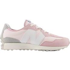 Pink Running Shoes Children's Shoes New Balance Junior 327 - Mid Century Pink/Rain Cloud