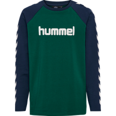 Hummel Boys T-shirt L/S - Rain Forest (213853-6614)