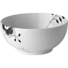 Royal Copenhagen Black Fluted Mega Salladsskål 18cm 1.1L