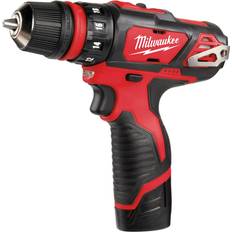 Milwaukee Sleutelvrije spankop Schroevendraaiers Milwaukee 12V Bore/skruemaskine BDDXKIT-202C Kompakt 2x2.0AH