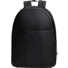 Monogram Pebble Grain Backpack - Black