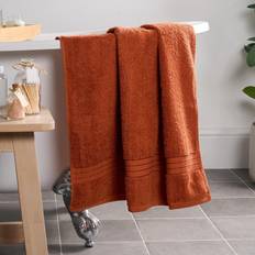 Orange Towels Brentfords Ultra Soft Highly Absorbent Bath Towel Orange (115x70cm)