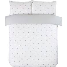 Gr8 Home Bumble Bee Single Duvet Cover White (200x135cm)