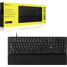 Corsair Mechanisch - Schwarz Tastaturen Corsair K70 CORE RGB MLX Red (German)