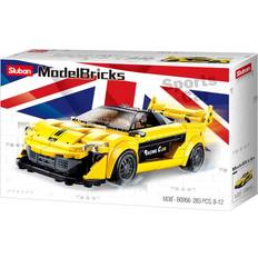  English Super Car Yellow