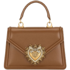 Devotion Dolce & Gabbana Small Devotion Top Handle Bag - Beige