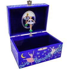 Blåa Smyckeskrin GICO Musical Jewellery Box - Blue/Multicolour