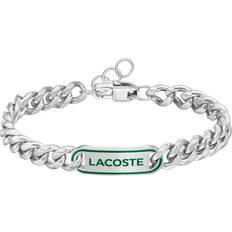 Lacoste Bijoux Lacoste Bracelet Homme District 2040224 Acier Argent