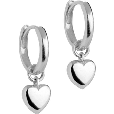 Enamel amore ENAMEL Copenhagen Amore Hoop Earrings - Silver