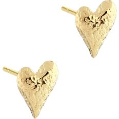 Aqua Dulce Love Me Small Earrings - Gold