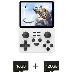 White 16gb Powkiddy RGB20S 16GB + 128GB White Handheld Game Console