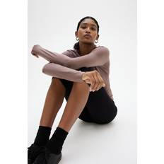 H&M Beige Skir Trikåtröja - Gammelrosa