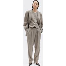 H&M Avsmalnande Byxa - Gråbeige