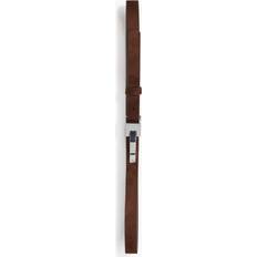 Cotton - Women Belts H&M Narrow Belt - Beige