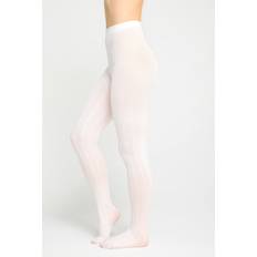 Dam - Vita Strumpbyxor & Stay-ups Lindex Kabelstickad Strumpbyxa - Vit
