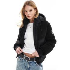 Superdry Everest Bomber Hybrid Jacket - Black