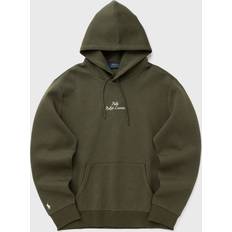 Polo Ralph Lauren Double Knit Script Logo Hoodie - Alpine Heather