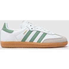 Schoenen Samba OG Schoenen Kids - Cloud White/Silver Green/Gum