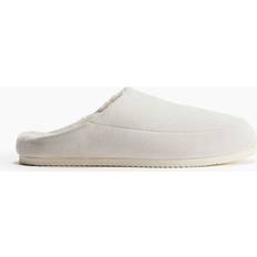 H&M Teddy-Lined Slippers - White