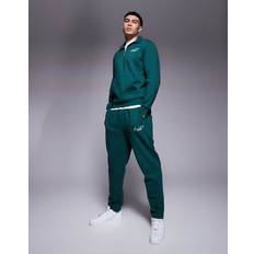 River Island Herr Byxor & Shorts River Island Mjukisbyxor Med Ame Le Nuit-tryck - Grön/a