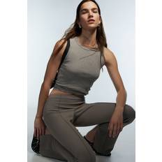 H&M Slim Tailored Trousers - Grey