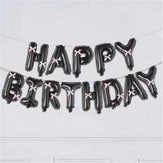 Shein 16 Inch 13 Letter Black Balloon Set