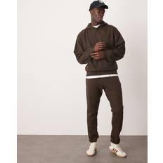 New Look Trousers New Look Core Jogger Co-Ord - Dark Brown