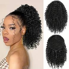 Best Ponytails Temu Short Ponytail Extensions 10 Inch Drawstring