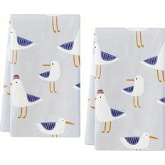 Microfiber Kitchen Towels Temu Contemporary Seagull Pattern Towels 2-pack Kitchen Towel