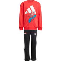 adidas Marvel Spider-Man Kids Joggingsæt - Pure Ruby/White