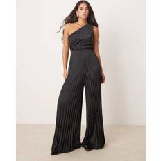 Abercrombie & Fitch Jumpsuits & Overaller Abercrombie & Fitch Plisserad Jumpsuit Svart